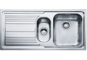 Franke Logica LLX 651, 1000x500 mm, Küchenspüle, Edelstahl rechts 101.0120.190