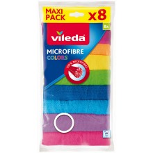 VILEDA Allzwecktuch Microfaser Colors 8er 148394