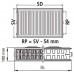 Kermi Therm X2 Profil-K Kompaktheizkörperr 22 500 / 2600 FK0220526