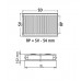 Kermi Therm X2 Profil-Hygiene-kompakt Heizkörper 20 400 / 800 FH0200408