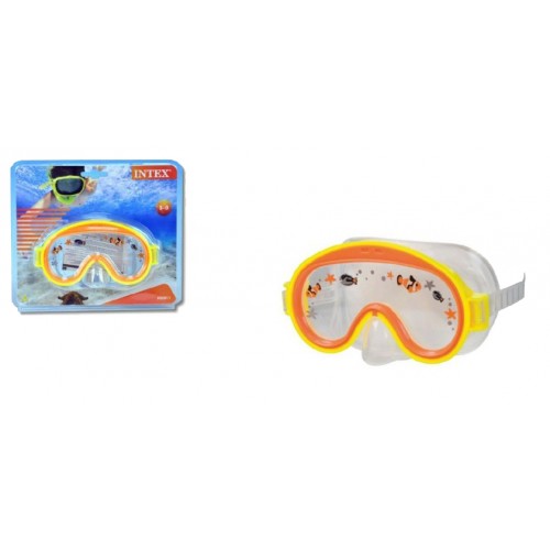 INTEX Tauchermaske Mini Aviator orange 55911 INTEX Tauchermaske Mini Aviator orange 55911