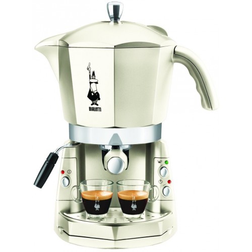 BIALETTI Mokona Espressosiebträgermaschine Bianco 012400092