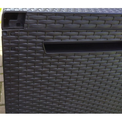 KETER CAPRI 305L Garten-Aufbewahrungsbox 123 x 53,5 x 57 cm, braun 17201486
