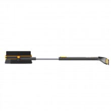 Fiskars X-series Teleskop-Schwenksauger mit Besen und Schaber 1078492
