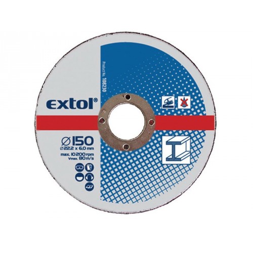 Extol Craft Schleifscheiben für Metalle, 5 Stück 108250