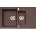 ALVEUS ROCK 70 Granitspüle, 780x480 mm granital plus Chocolate 03 1107851