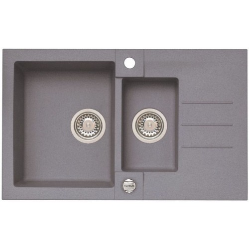 ALVEUS ROCK 70 Granitspüle, 780x480 mm granital plus Steel 04 1107852