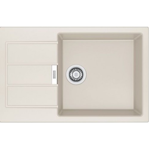 Franke Sirius SID 611-78/45 BB, 780x500 mm, Spüle tectonite, beige 114.0504.183 Franke Sirius SID 611-78/45 BB, 780x500 mm, Spüle tectonite, beige 114.0504.183