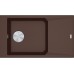 Franke FX FXG 611-86, 860x500 mm, Fragranit-Einbauspüle, Chocolate 114.0528.656