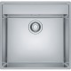 Franke Maris MRX 210/610-50 TL, 530x510 mm,Küchenspüle, Edelstahl 127.0539.574