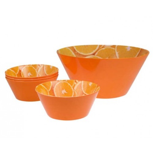 BANQUET 5-teiliges Schüssel Set Orange 12HK20505O
