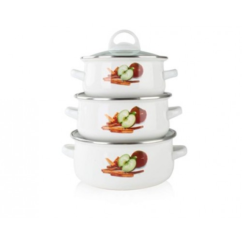 BANQUET Apple Töpfe 6-teiliges Set 1306SMAP03-A