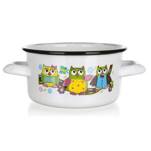 BANQUET Topf mini EULE emailliert 13EP14OWL