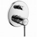 Einhebel-Wannenmischer 14145820 Unterputz brushed nickel