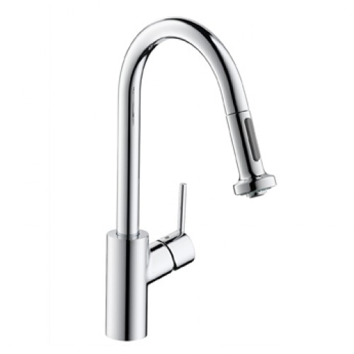 Hansgrohe Talis S2 Variarc Einhebel-Küchenarmatur mit herausziehbarer Brause 14877000