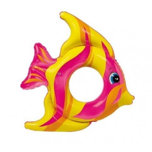 INTEX Tropical Fish Ring Schwimmring gelb/pink 159219