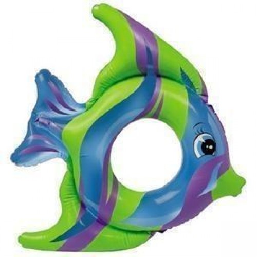 INTEX Tropical Fish Ring Schwimmring grün/blau 159219