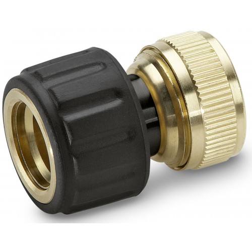 Kärcher Messing Schlauchkupplung 3/4" mit Aqua Stop 2.645-018.0