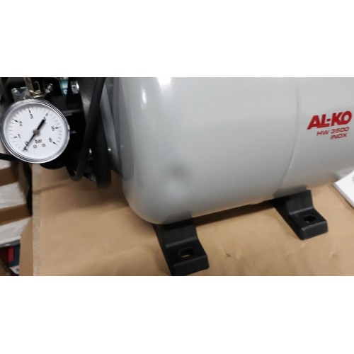 AUSVERKAUF AL-KO HW 3500 INOX CLASSIC Hauswasserwerk 112848 GEDRÜCKTER BEHALTER !!!