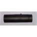 Rauchrohr O180 x 250 x 1,5 mm mit Reinigungsöffnung schwarz