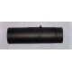 Rauchrohr O 130 x 250 x 1,5mm mit Reinigungsöffnung schwarz