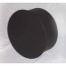 Kamin-Blindverschluss O160 x 1,5 mm schwarz