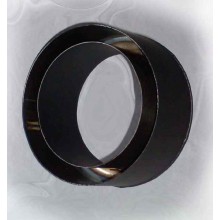 Rauchrohrreduktion O160/O130 mm (1,5) Schiedel schwarz