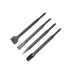 Extol Craft Meißel SDS Plus, Set 4 Stück, 23945