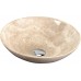 SAPHO BLOK 2401-01 Waschbecken aus Naturstein , 40 cm beige