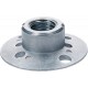 BOSCH Rundmutter mit Flanschgewinde M 14, 115/125 mm 2603345002