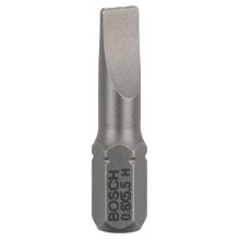 BOSCH Schrauberbit Extra-Hart S 0,8x5,5, 25 mm 2607001461