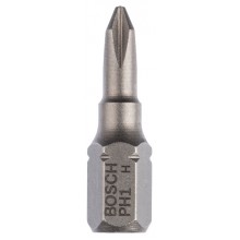 BOSCH Extra Hard-Schrauberbits PH 1, 25 mm 2607001509