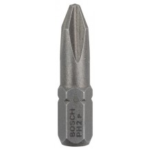 BOSCH Schrauber­bit Extra-Hart, PH 2, 25 mm, 3er-Pack 2607001511