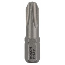 BOSCH Extra Hard-Schrauberbits PH 3, 25 mm 2607001516