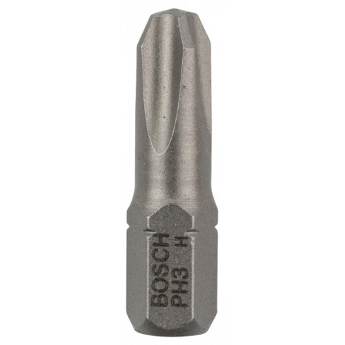BOSCH Extra Hard-Schrauberbits PH 3, 25 mm 2607001517