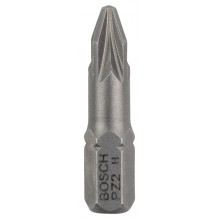 BOSCH Schrauber­bit Extra-Hart, PZ 2, 25 mm, 3er-Pack 2607001558