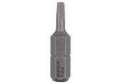 BOSCH Schrauber­bit Extra-Hart, T10, 25 mm, 3er-Pack 2607001604