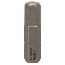 BOSCH Schrauberbit ExtraHart, HEX 6, 25 mm, 3er-Pack 2607001728