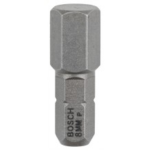 BOSCH Extra Hard-Schrauberbits HEX 8, 25 mm 2607001730
