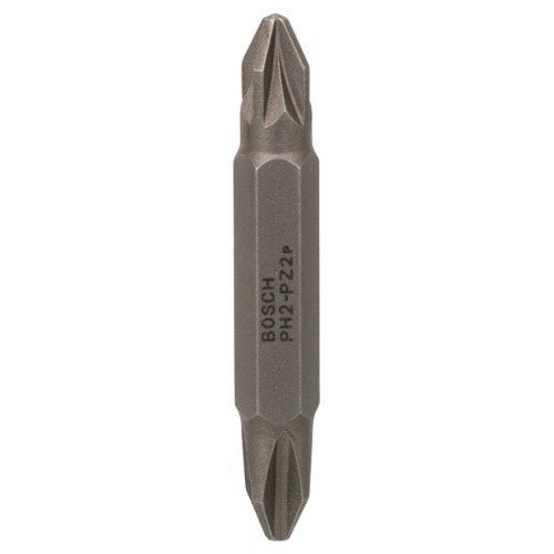 BOSCH Extra Hart-Schrauberbit mit Doppelklinge PH2; PZ2; 45 mm 2607001743