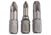 BOSCH Extra Hard-Schrauberbit-Multipacks (PZ) PZ1; PZ2; PZ3; 25 mm 2607001753