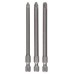 BOSCH Extra Hard-Schrauberbit-Multipacks PZ1; PZ2; PZ3; 89 mm 2607001761