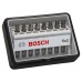 BOSCH 8-teiliges Schrauberbit-Set, Robust Line, Sx PZ, Extra Hard-Ausführung 2607002557