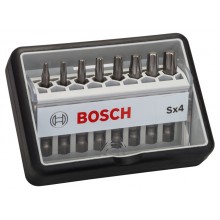 BOSCH 8-teiliges Schrauberbit-Set, Robust Line, Sx T, Extra Hard-Ausführung 2607002559