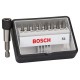 BOSCH 8+1-teilig Schrauberbit-Set Robust Line, S Extra-Hart 2607002560