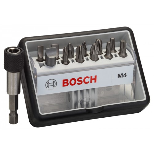 BOSCH 12+1 Bit-Set Robust Line, M Extra-Hart 2607002566