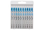 BOSCH 10tlg. Stichsägeblatt-Set Basic for Metal 2607010631