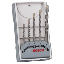 BOSCH 5-teiliges Betonbohrer Set, Silver Percussion CYL-3 2607017080