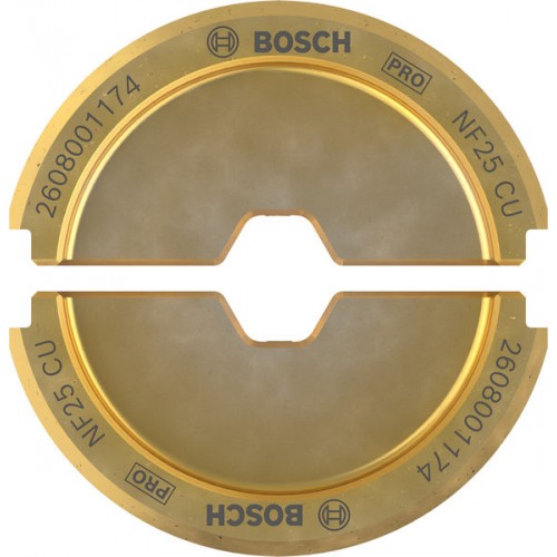 BOSCH PRO Presseinsatz, NF25 CU, 25 mm2, Kupfer 2608001174