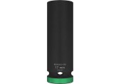 BOSCH PRO Impact Steckschlüsselsatz, 1/2", 17 mm, tief 2608003049
